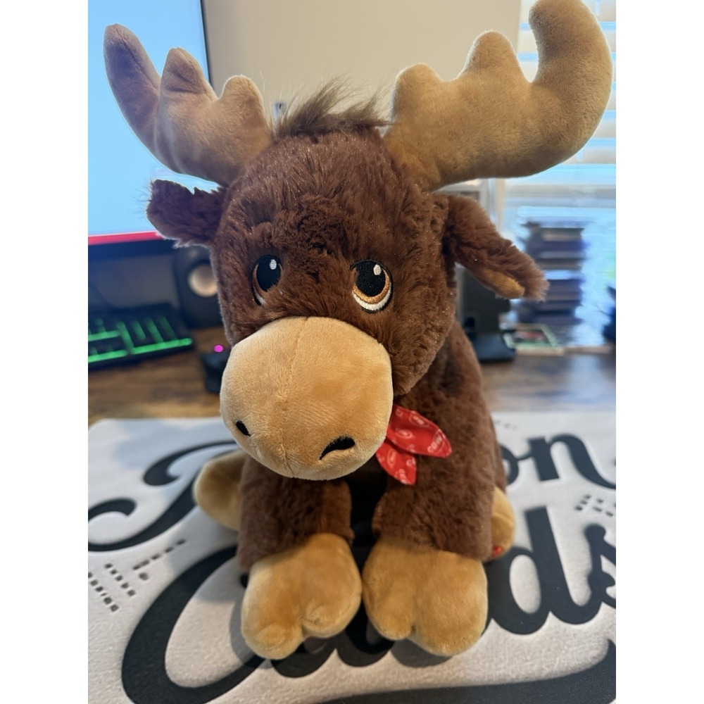 Build A Bear BAB Mighty Moose Reindeer CDW Edition Stuffed Animal Plush
